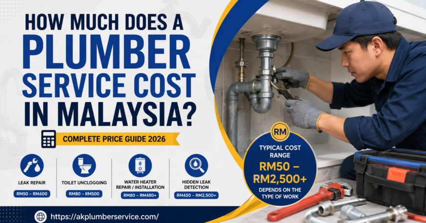 How Much Does a Plumber Service Cost in Malaysia?