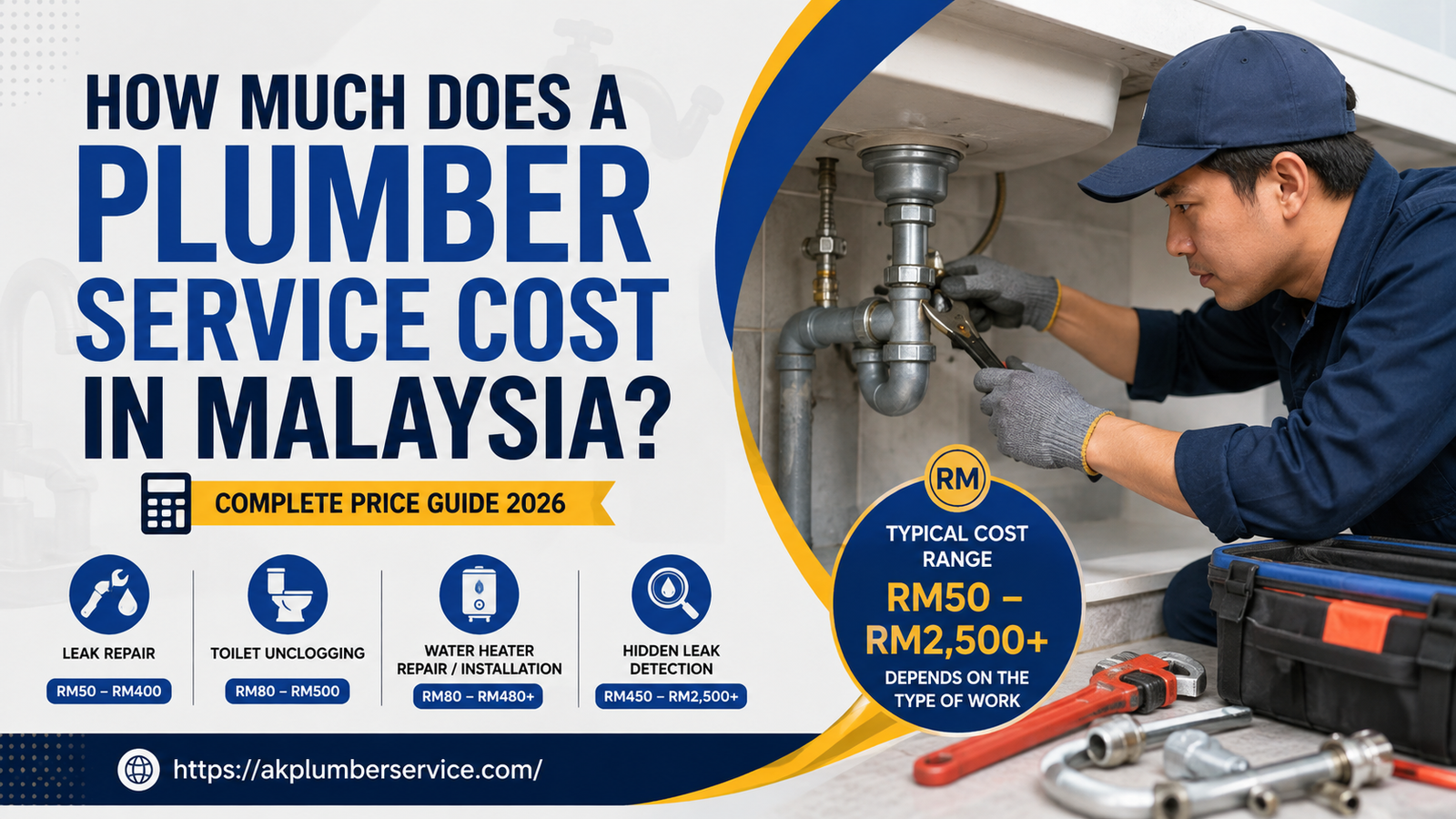 How Much Does a Plumber Service Cost in Malaysia?